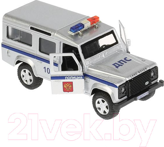 Изображение товара Автомобиль игрушечный Технопарк Land Rover Defender Полиция / DEFENDER-P-SL