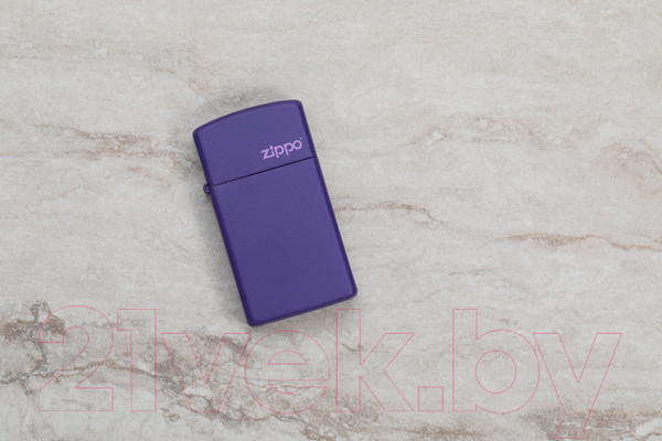 Изображение товара Зажигалка Zippo Slim / 1637ZL (фиолетовый)