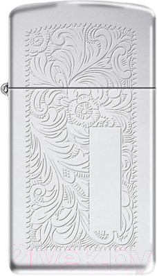 Изображение товара Зажигалка Zippo Slim Venetian / 1652 (серебристый)