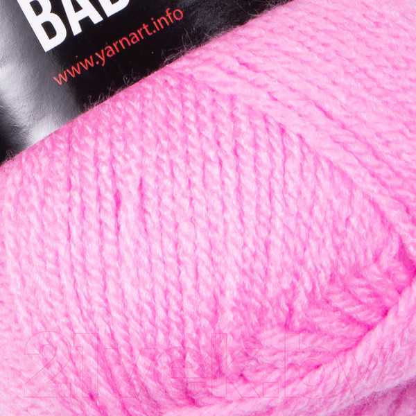 Изображение товара Пряжа для вязания Yarnart Baby 100% акрил / 10119 (150м, розовый)