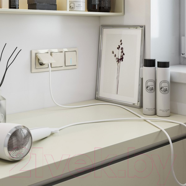 Изображение товара Выключатель Werkel W1110103 / a051481 (слоновая кость)