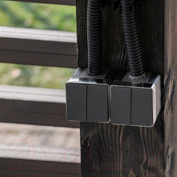 Изображение товара Выключатель Werkel Gallant W5020204 / a051336 (графит рифленый)