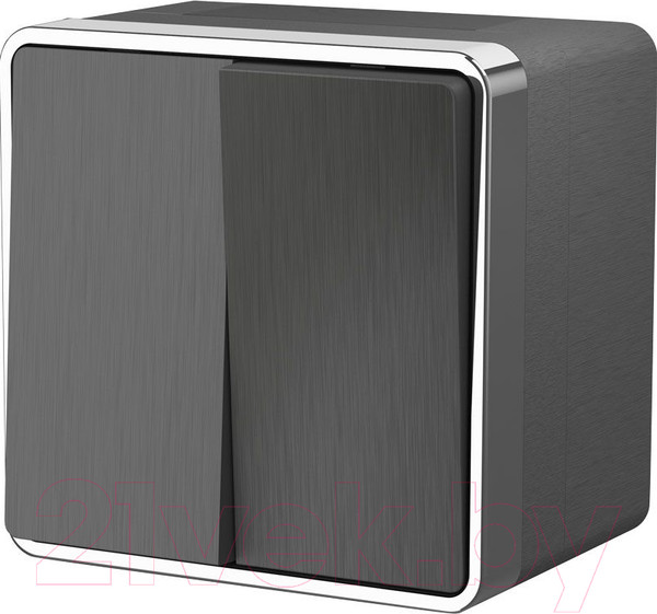 Изображение товара Выключатель Werkel Gallant W5020204 / a051336 (графит рифленый)