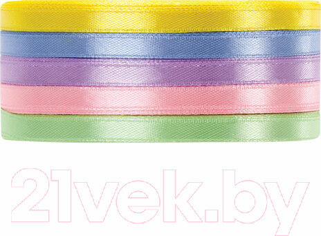 Изображение товара Набор лент декоративных Brauberg 591490 (5цв, пастель)