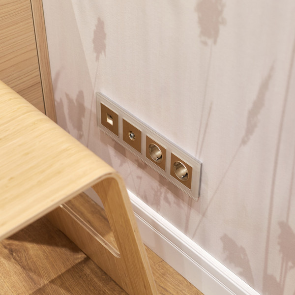 Изображение товара Лицевая панель Werkel W1192010 / a051430 (шампань рифленый)