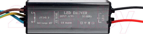 Изображение товара Драйвер для светодиодной ленты КС 1И-LED-017 40W 1.2A 85-277V IP67 / 959109