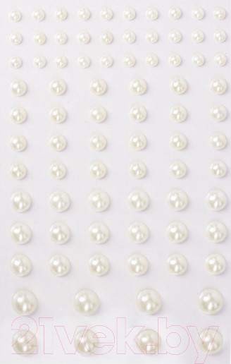 Изображение товара Набор страз декоративных Остров Сокровищ Жемчуг / 661389 (80шт)