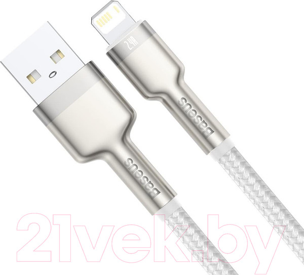 Изображение товара Кабель Baseus Lightning - USB / CALJK-B02 (2м, белый)