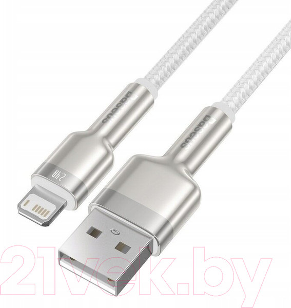 Изображение товара Кабель Baseus Lightning - USB / CALJK-B02 (2м, белый)