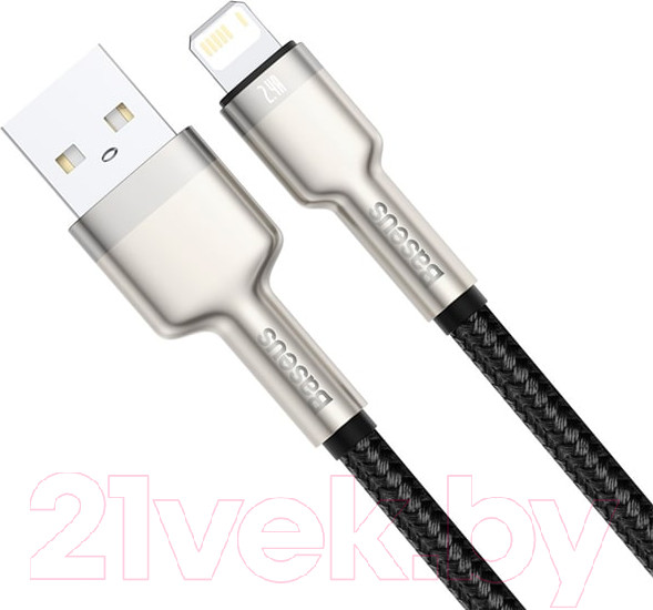Изображение товара Кабель Baseus Lightning - USB / CALJK-01 (0.25м, черный)