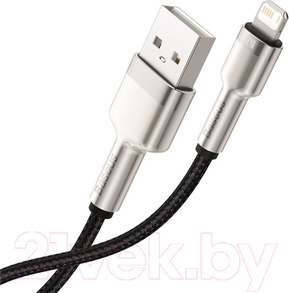 Изображение товара Кабель Baseus Lightning - USB / CALJK-01 (0.25м, черный)