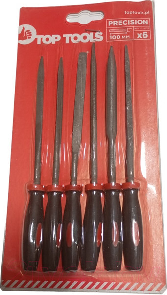 Изображение товара Набор надфилей TopTools 06A625
