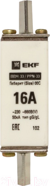 Изображение товара Предохранитель плавкий EKF PROxima fus-33/100/16