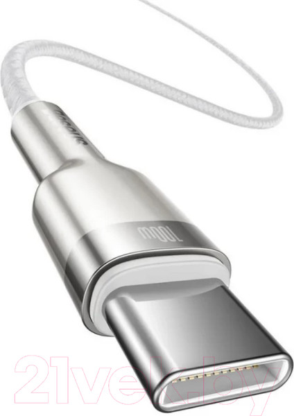 Изображение товара Кабель Baseus Cafule Type-C to Type-C / CATJK-C02 (1м, белый)