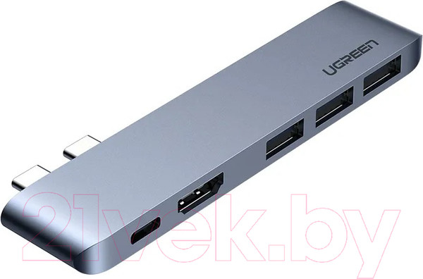 Изображение товара Док-станция для ноутбука Ugreen CM251 / 60559 (серый)