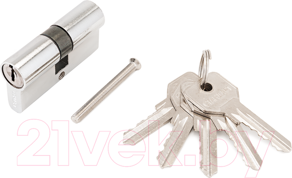 Изображение товара Цилиндровый механизм замка Стандарт Z.I.70-5K (25x10x35) CP