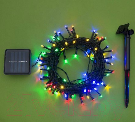 Изображение товара Светодиодная гирлянда Luazon Нить 4137003 (мульти)