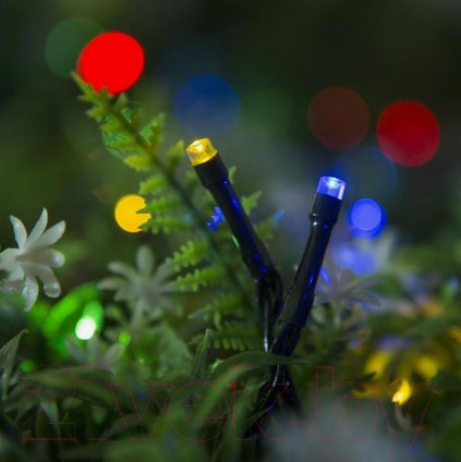 Изображение товара Светодиодная гирлянда Luazon Нить 4137003 (мульти)