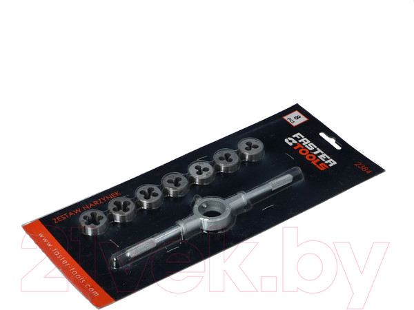 Изображение товара Набор плашек Faster Tools 2384