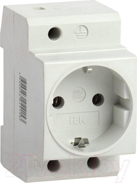 Изображение товара Розетка на DIN-рейку IEK РАр10-3-ОП / MRD10-16