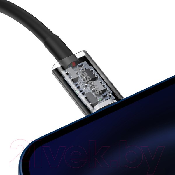 Изображение товара Кабель Baseus Superior Type-C To Lightning / CATLYS-C01 (2м, черный)