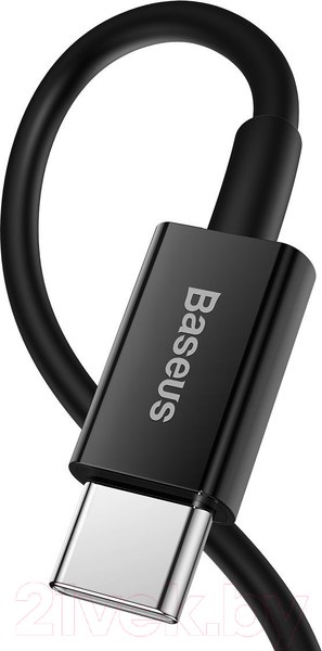 Изображение товара Кабель Baseus Superior Type-C To Lightning / CATLYS-C01 (2м, черный)