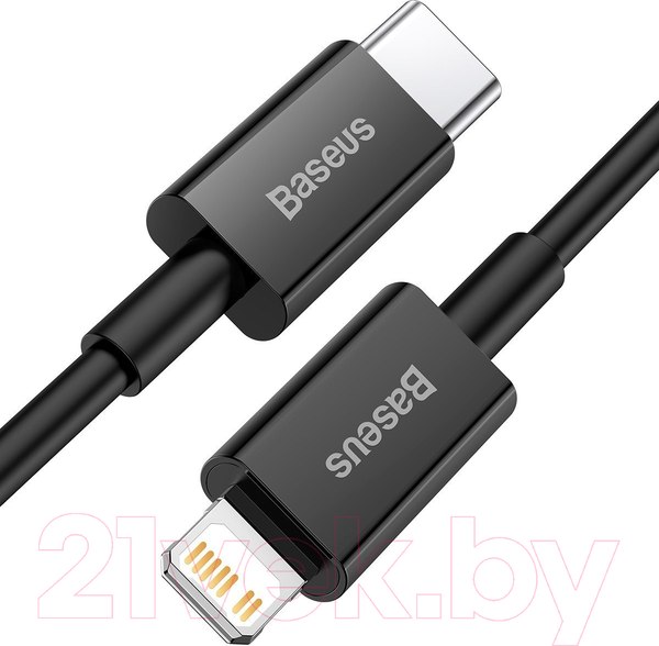 Изображение товара Кабель Baseus Superior Type-C To Lightning / CATLYS-C01 (2м, черный)