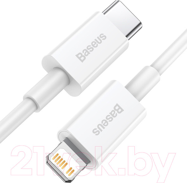 Изображение товара Кабель Baseus Superior Type-C To Lightning / CATLYS-C02 (2м, белый)
