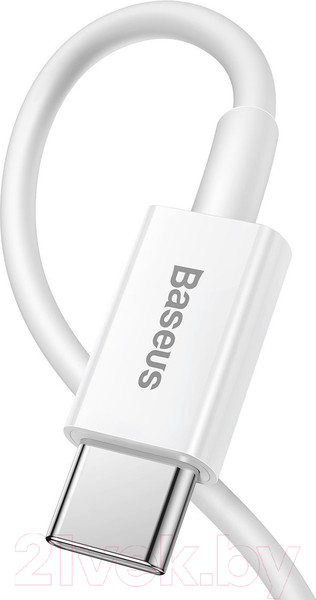 Изображение товара Кабель Baseus Superior Type-C To Lightning / CATLYS-C02 (2м, белый)