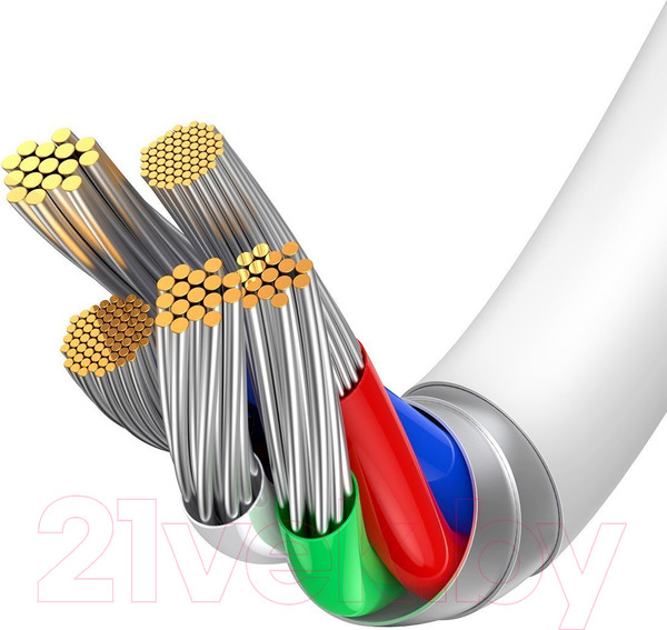 Изображение товара Кабель Baseus Superior Type-C To Lightning / CATLYS-C02 (2м, белый)