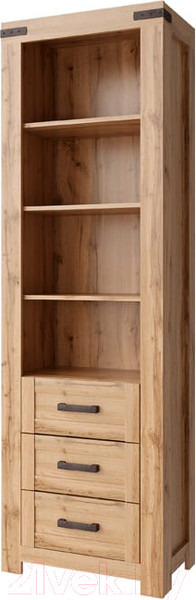 Изображение товара Шкаф-пенал Anrex Mortiz 3S (дуб вотан)