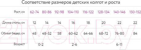 Изображение товара Колготки детские Mark Formelle 703K-1099 (р.116-122, серый меланж)