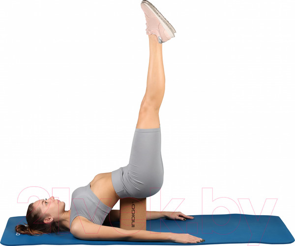 Изображение товара Блок для йоги Indigo Sport IN291 (коричневый)