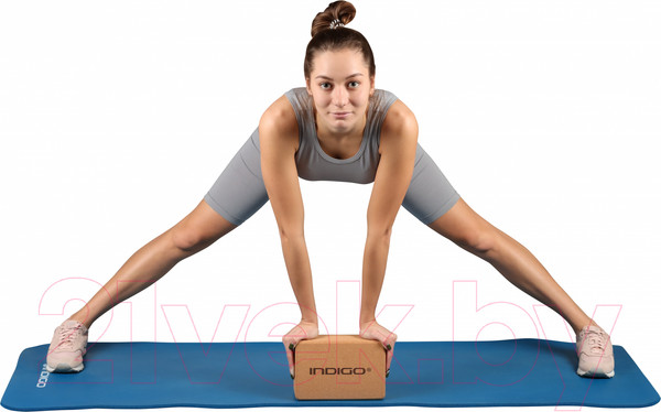 Изображение товара Блок для йоги Indigo Sport IN291 (коричневый)