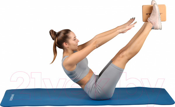 Изображение товара Блок для йоги Indigo Sport IN292 (коричневый)