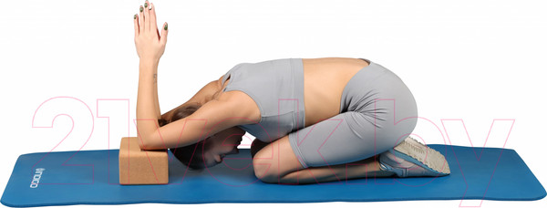 Изображение товара Блок для йоги Indigo Sport IN292 (коричневый)