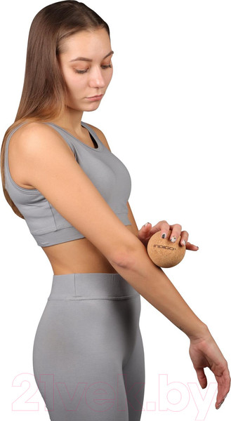 Изображение товара Массажный мяч Indigo Sport IN290 (коричневый)