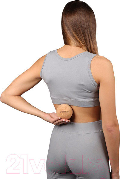 Изображение товара Массажный мяч Indigo Sport IN290 (коричневый)