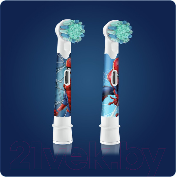 Изображение товара Набор насадок для зубной щетки Oral-B EB10S 2K Spiderman (2шт)