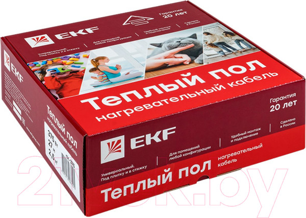 Изображение товара Теплый пол электрический EKF nk-600