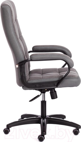 Изображение товара Кресло офисное Tetchair Trendy флок/ткань (серый)