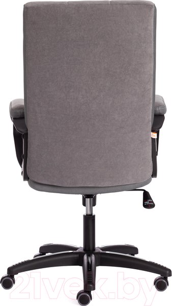 Изображение товара Кресло офисное Tetchair Trendy флок/ткань (серый)