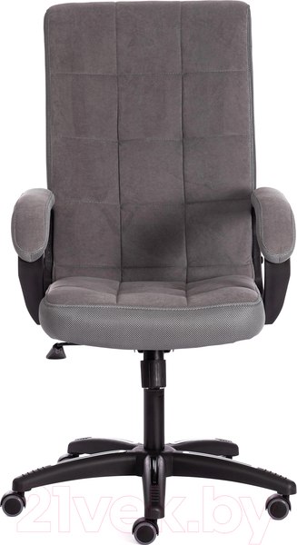 Изображение товара Кресло офисное Tetchair Trendy флок/ткань (серый)