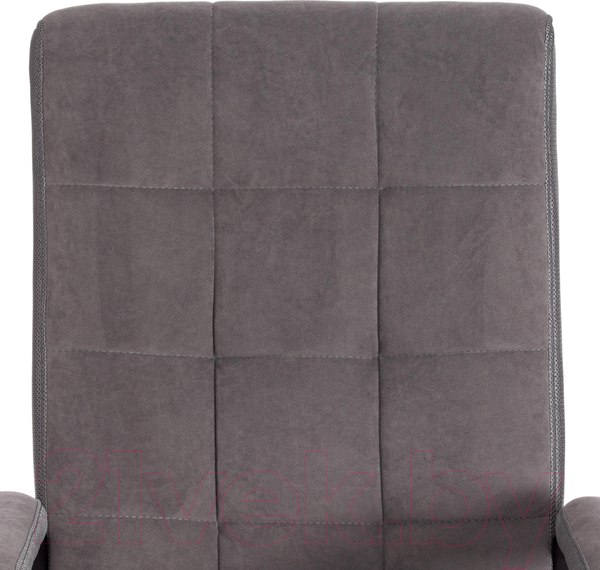 Изображение товара Кресло офисное Tetchair Trendy флок/ткань (серый)