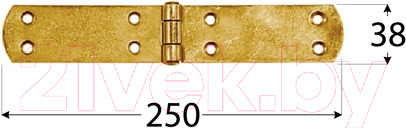 Изображение товара Петля дверная Domax ZF 250 / 807601