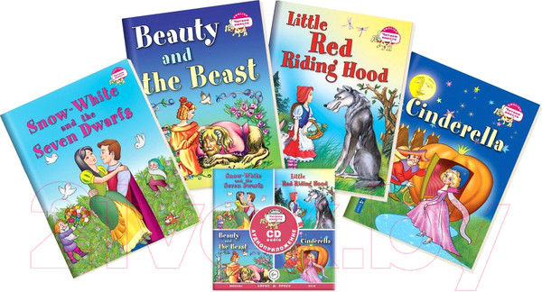 Изображение товара Комплект учебных пособий Айрис-пресс Читаем вместе. Сборник сказок. Уровень 3