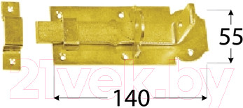 Изображение товара Щеколда Domax WZP 140 / 853401