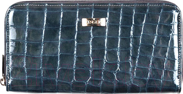 Изображение товара Портмоне Zinger zw-Р-03-Grey-blue-Gift
