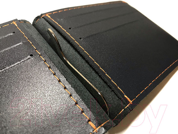 Изображение товара Зажим для денег Zinger Ладья zw-MZ-6-1-Grey (сине-серый)