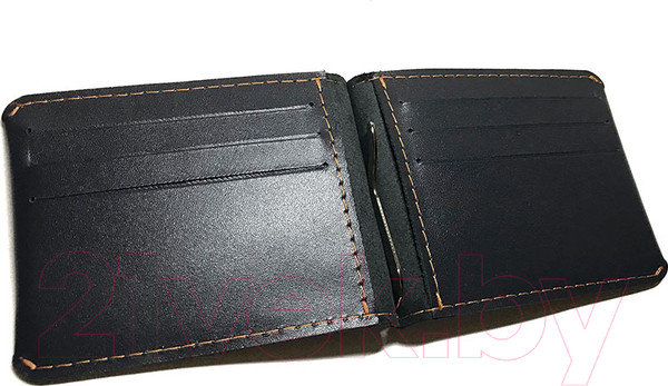 Изображение товара Зажим для денег Zinger Ладья zw-MZ-6-1-Grey (сине-серый)